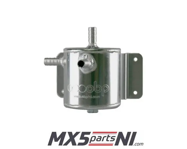 0.5 Litre Round Bulk Head Mount Oil Catch Tank 1