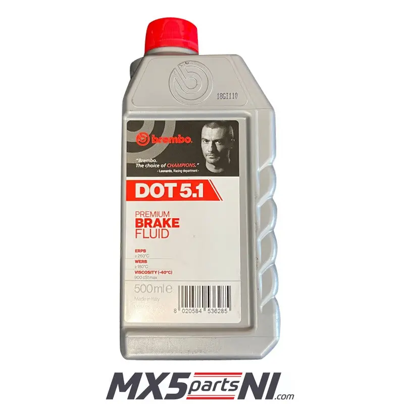 Brembo Premium Brake Fluid Dot 5.1 500Ml 1