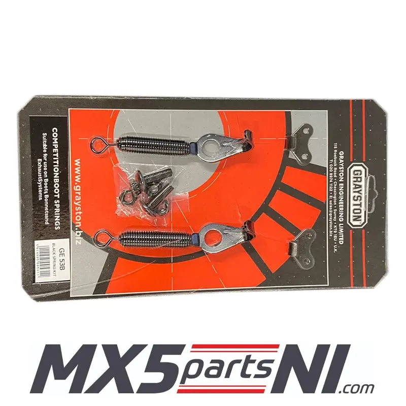 Grayston Boot Springs Quick Release Black 1