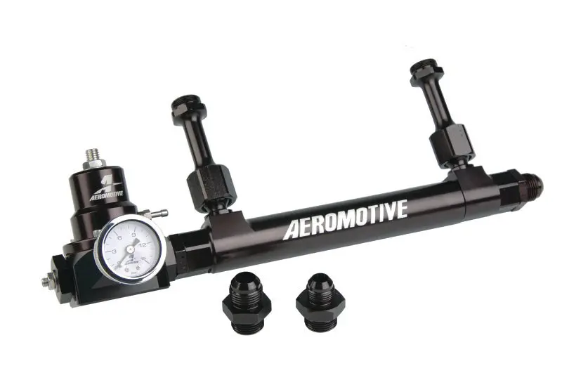 Aeromotive 14201 / 13214 Fuel System Combo Kit – Includes Regulator, Filter, And Gauge 1