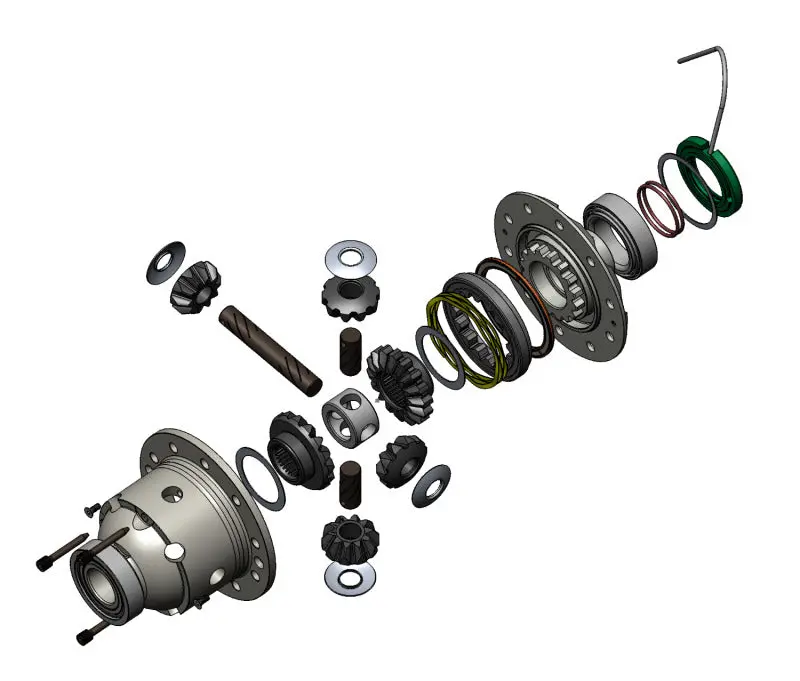 Arb Air Locker Differential For Ford 8.8" Axle – 31-Spline, Selectable Locking Function 1