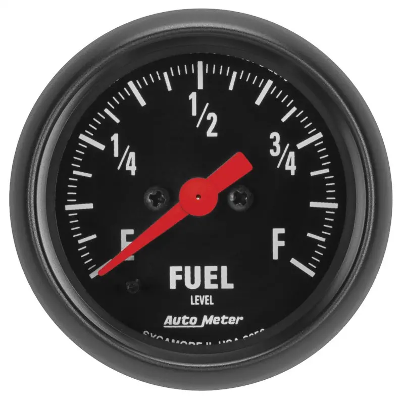 Autometer Z-Series Programmable Fuel Level Gauge – 2-1/16 Inch, 0–280 Ohm Range 1