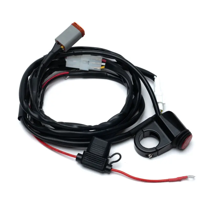 Baja Designs Squadron 2.0 Universal Wiring Harness – 4-Pin Deutsch Connector For Off-Road Motorcycles & Vehicles 1