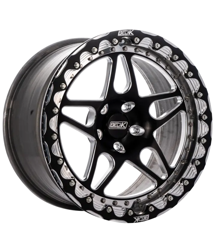 Belak Series 3 Single Beadlock Wheel – 17×11", 5×112 Bolt Pattern, 7.25" Backspace, Low Pad Design 1