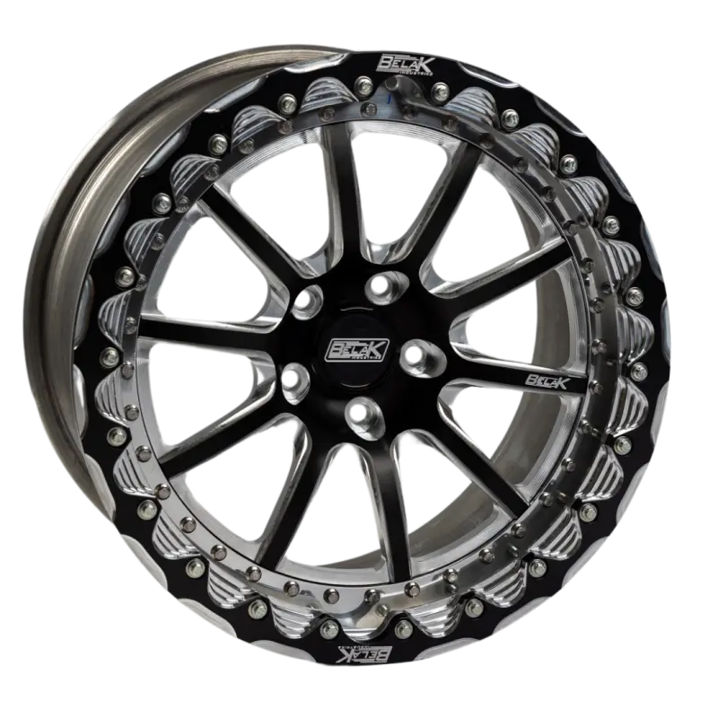 Belak Single Beadlock Wheel – 15X9, 5X120, 6" Backspace, High-Pad Design 1