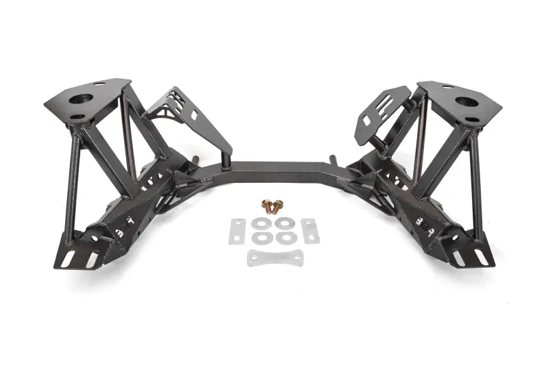 Bmr K-Member Upgrade Kit For 1979–1995 Ford Mustang — Premium Version With Spring Perches, Black Hammertone Finish 1