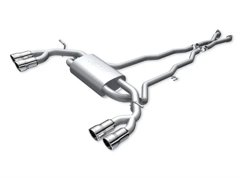 Borla Cat-Back Exhaust System For 2010–2013 Hyundai Genesis 3.8L V6 Ss 1