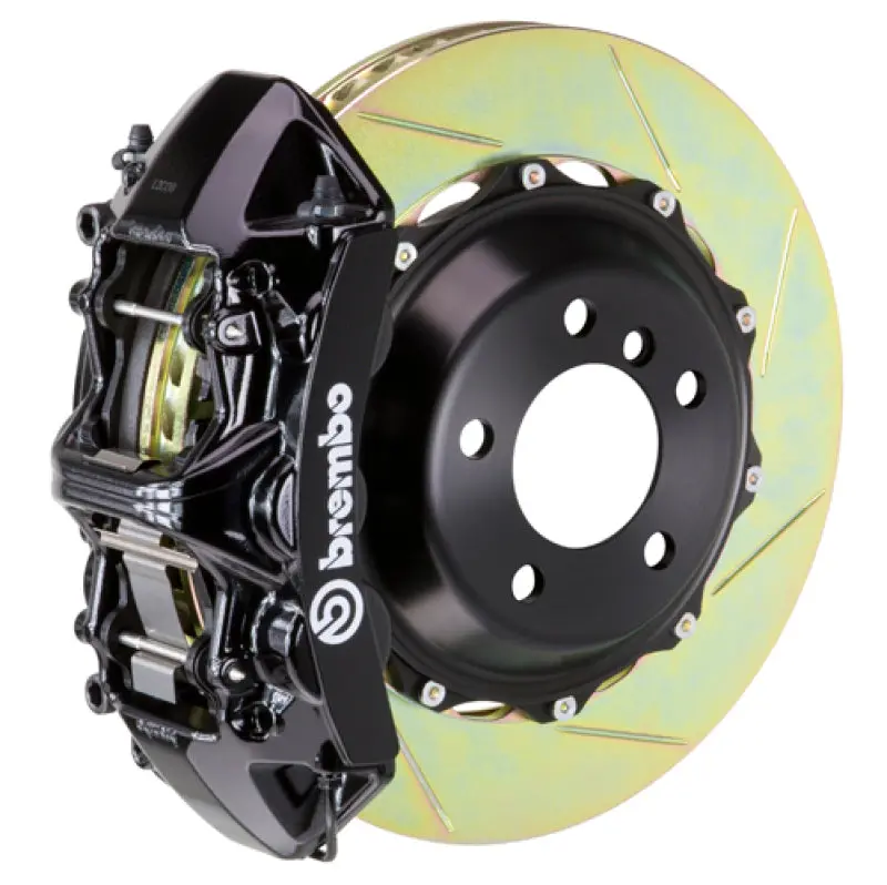 Brembo Gt Big Brake Kit For 2004–2010 Bmw 5-Series (Non-Xdrive/Non-M5) – Front, 6-Piston Calipers & 380X32Mm Two-Piece Slotted Rotors 1