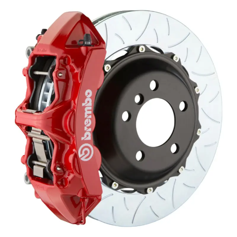 Brembo Gt Big Brake Kit For Mitsubishi Lancer Evo X (2008–2015) – Front 380×32Mm 2-Piece Slotted Rotors, 6-Piston Calipers 1