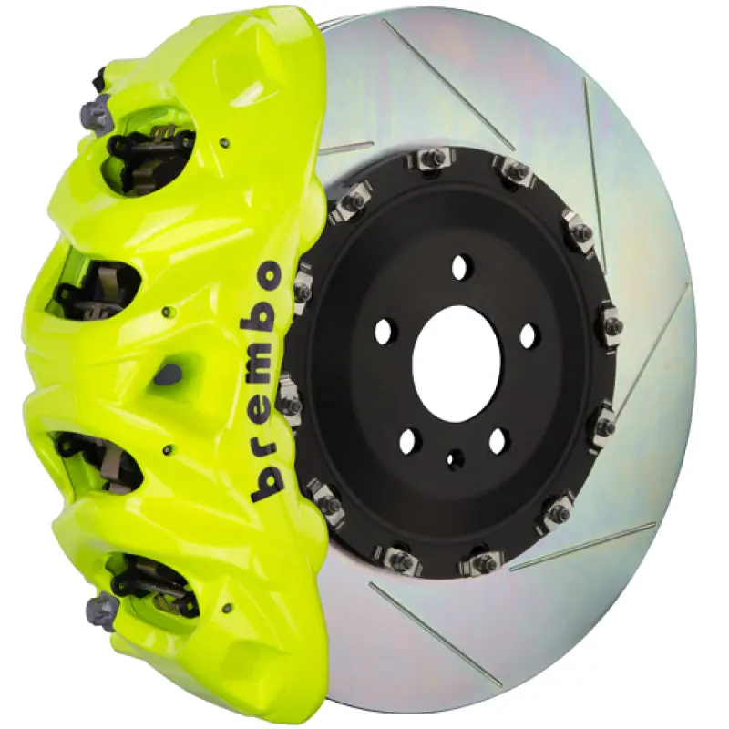 Brembo Gt Front Big Brake Kit For 2015–2020 Ford F-150 (2Wd/4Wd, Excl. Raptor) – 8-Piston Calipers, 412X38Mm Slotted Two-Piece Rotors 1