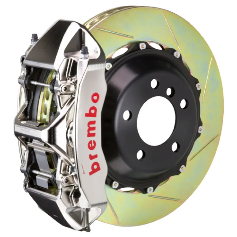 Brembo Gtr Front Big Brake Kit For 2001–2006 Bmw E46 M3 – 6-Piston Calipers, 355X32Mm Slotted Two-Piece Rotors 1