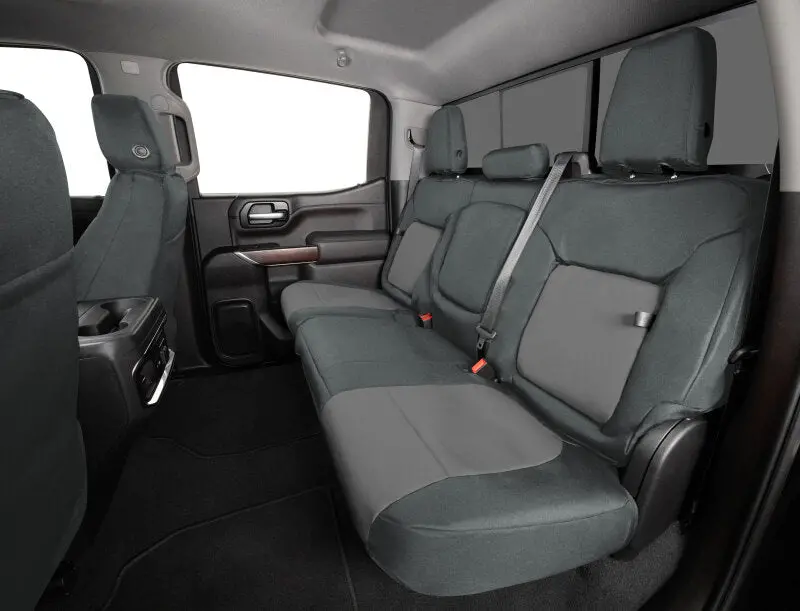 Covercraft Endura Precisionfit Seat Covers – Second Row, Charcoal/Silver, For 2019–2024 Subaru Ascent 1