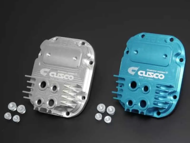 Cusco Reinforced Aluminum Rear Differential Cover – Increased Capacity For Subaru Wrx Sti (R180 Diff, 2004–2021) 1