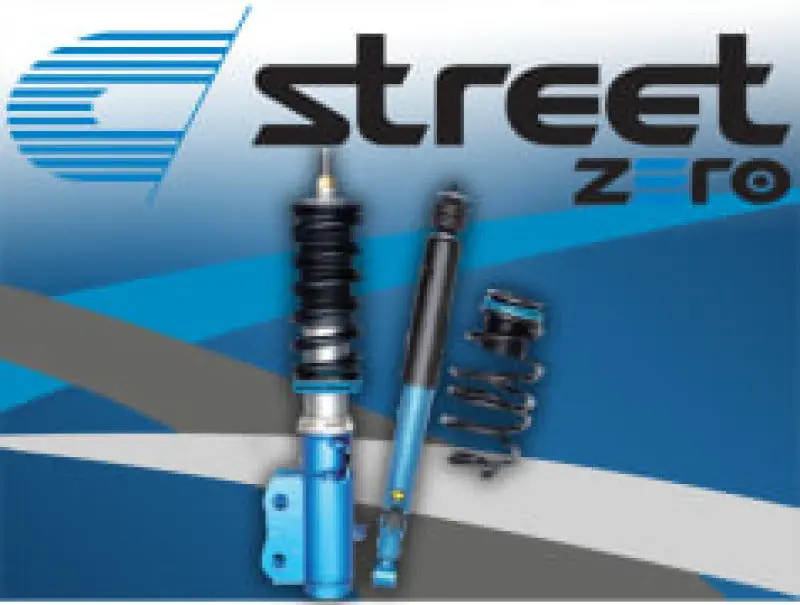 Cusco Street Zero Coilover Kit For 2001–2004 Subaru Gdb Sti – Fixed Damping, Adjustable Front Pillowball, Rear Rubber Mounts 1