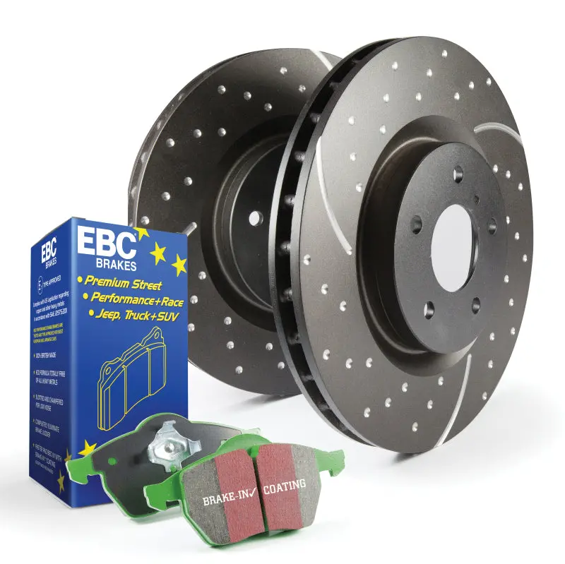 Ebc Greenstuff Brake Pad & Gd Rotor Kit – Street-Performance Replacement System 1
