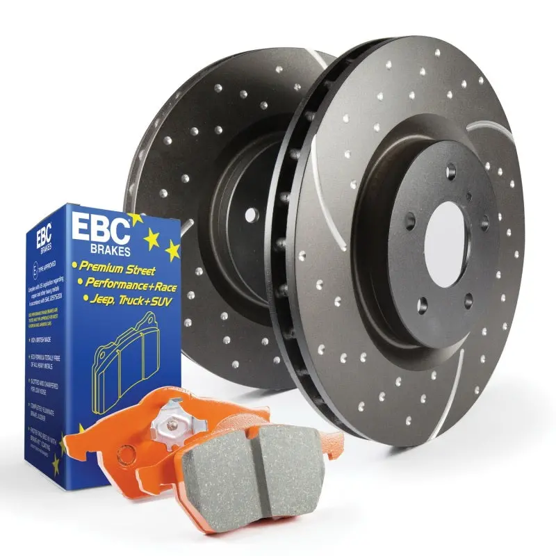 Ebc Orangestuff Brake Pad And Gd Rotor Kit (S8 Series) 1