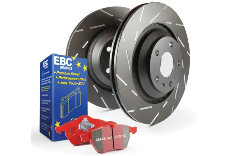 Ebc Redstuff Brake Pad And Usr Rotor Kit – S4 Track-Ready Performance Package 1