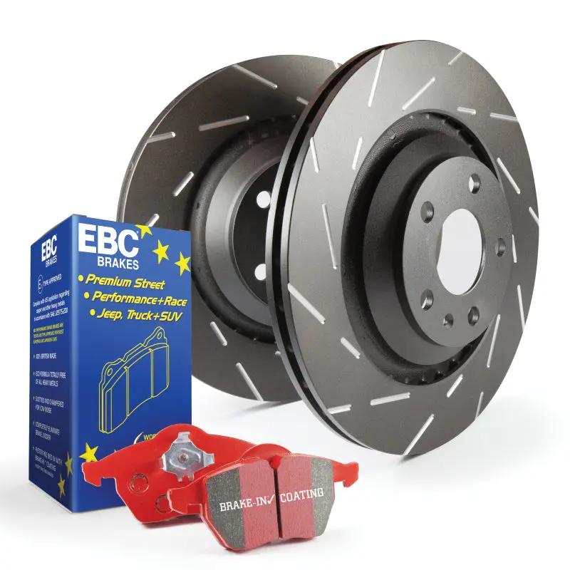 Ebc Redstuff High-Performance Brake Pad And Usr Rotor Kit (S4 Series) 1