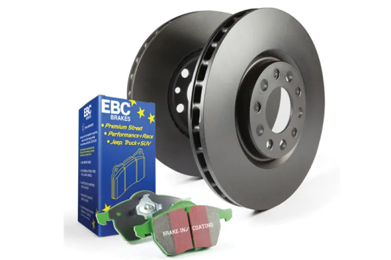 Ebc S11 Brake Kit: Greenstuff Ceramic Pads & Rk Drilled Rotors 1