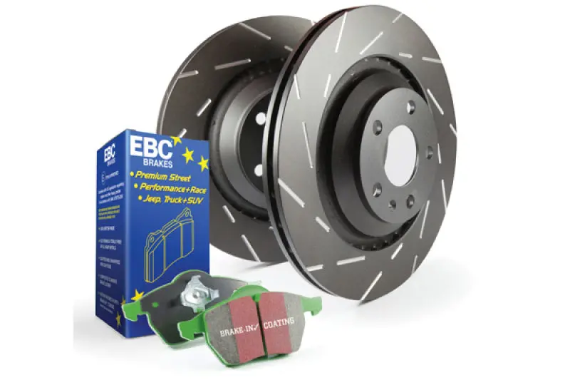 Ebc S2 Greenstuff Brake Pad & Ultimax2 Rotor Kit – Street-Performance Brake System 1