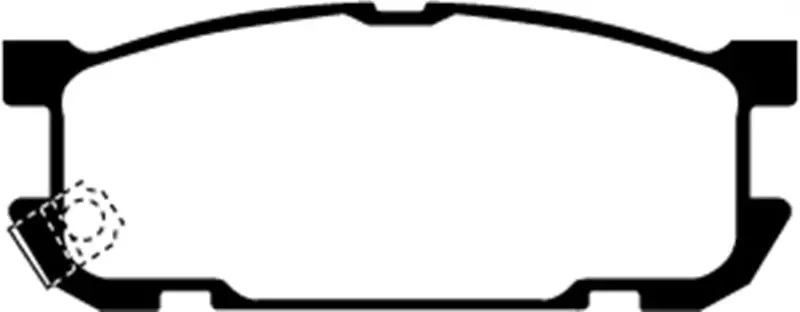 Ebc Ultimax2 Rear Brake Pads For 2001–2003 Mazda Miata Mx-5 1.8L – Sports Suspension Optimized 1