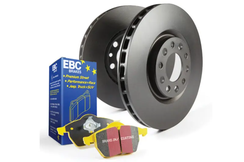 Ebc Yellowstuff Performance Brake Pad & Rk Series Rotor Kit For Nissan S13 1