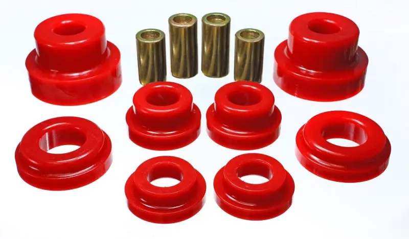 Energy Suspension 10 Chevy Camaro Red Rear Sub-Frame Mount Replacement Bushing Set 1