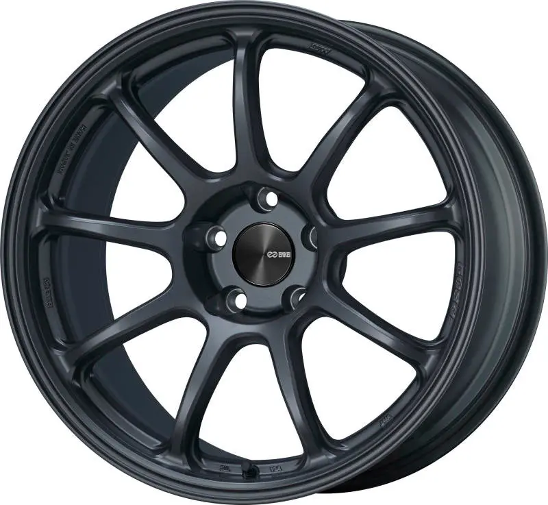 Enkei Pf09 Lightweight Alloy Wheel – 17X7, 5X112, +45 Offset, 75Mm Center Bore, Matte Gunmetal 1