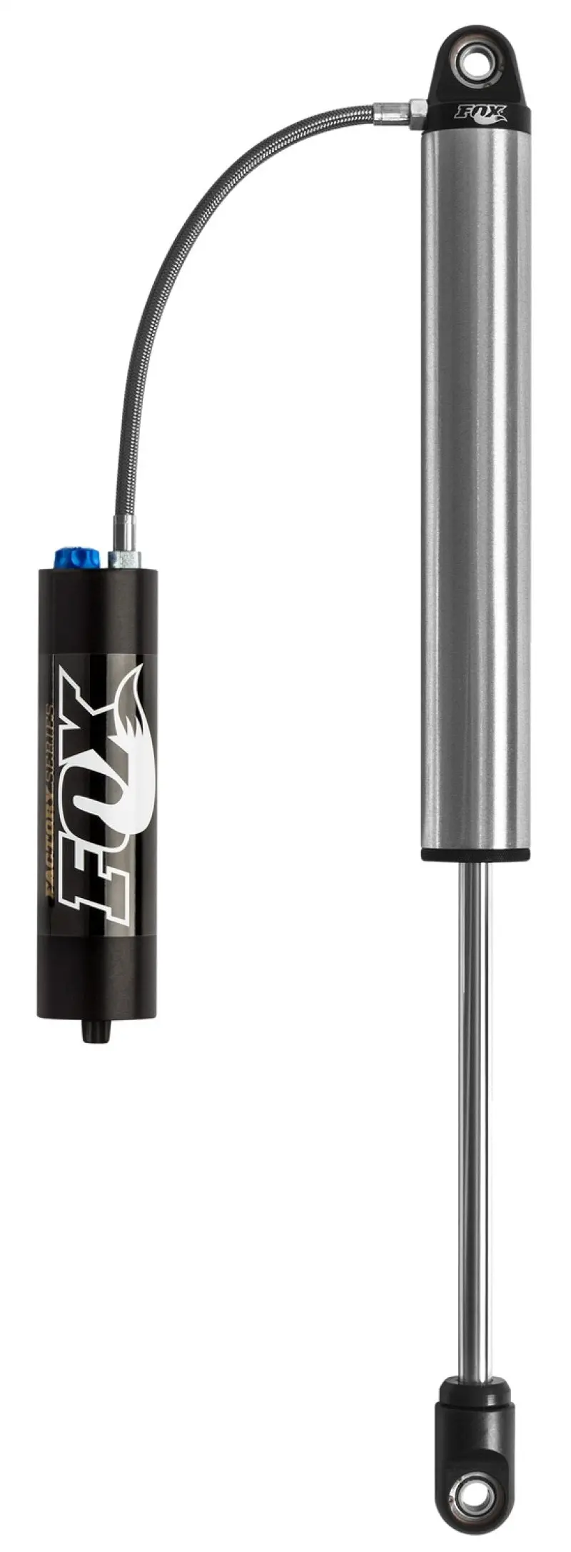 Fox 2.0 Factory Series Remote-Reservoir Shock – 14" Travel, 5/8" Shaft, Adjustable Compression/Damping (30/90), Black Finish 1