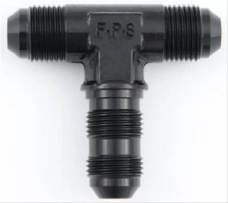 Fragola -4An Black Anodized Bulkhead Tee Fitting 1