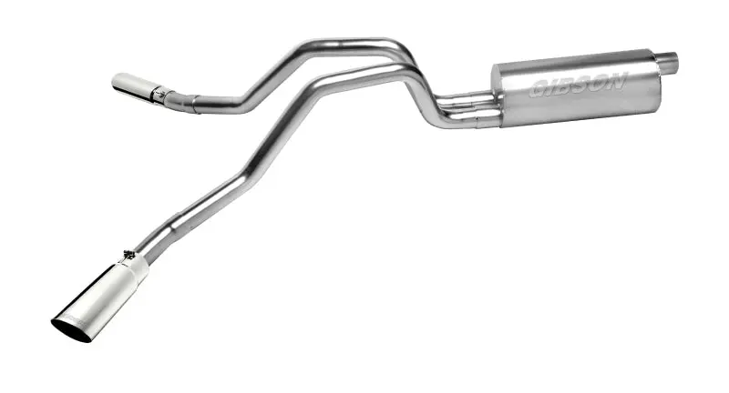 Gibson Aluminized Dual Exhaust System For 2014–2018 Gmc Sierra 1500 Denali 6.2L (3.5"/2.25") 1