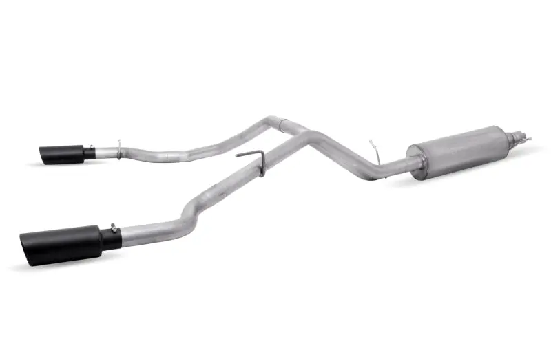 Gibson Dual Sport Cat-Back Exhaust System – Black Elite Finish For 2019–2022 Ford Ranger Lariat 2.3L 1