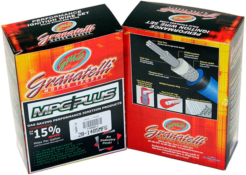 Granatelli Performance Ignition Wire Set For 1992–1995 Isuzu Trooper 3.2L Inline-6 1