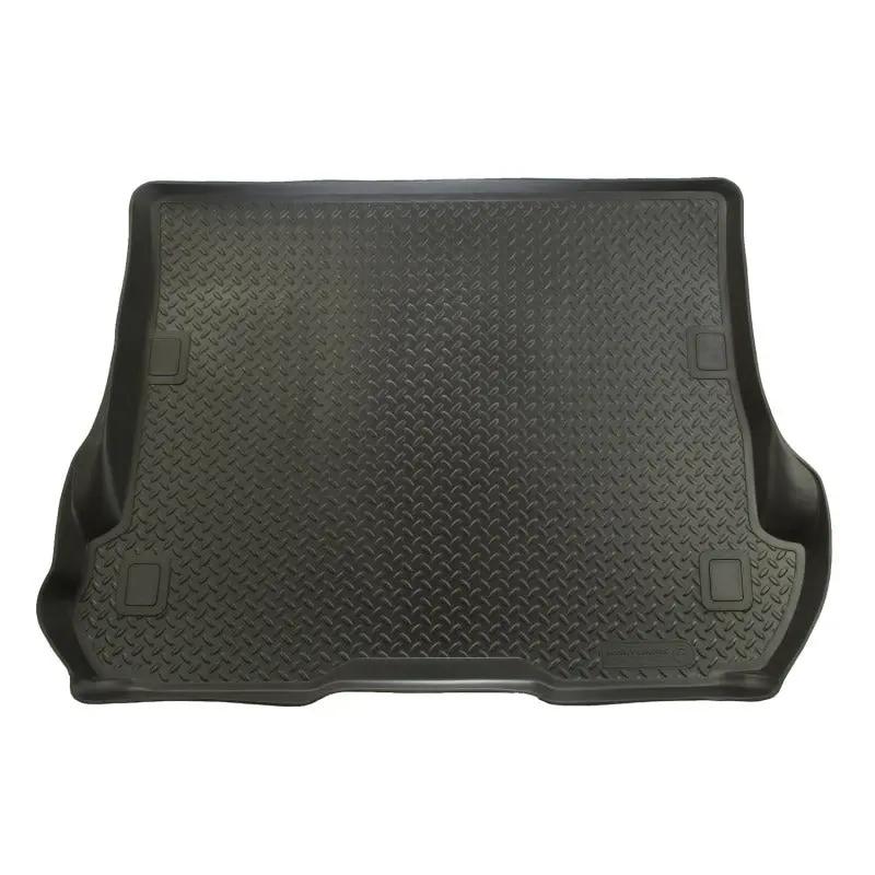 Husky Liners Classic Rear Cargo Mat For 2008–2012 Toyota Sequoia – Fits Behind Second Row, Black 1