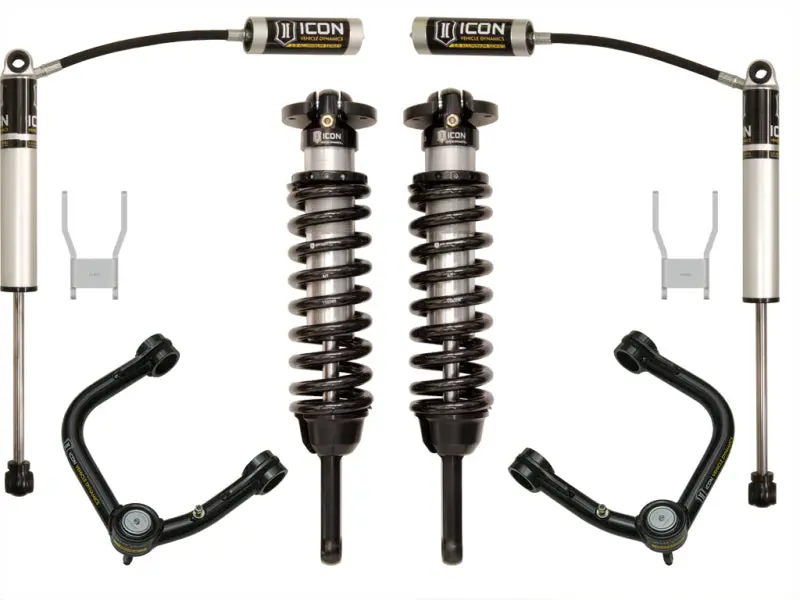 Icon Stage 3 Suspension System – 2005–2011 Toyota Hilux, 0–3" Lift, Tubular Upper Control Arms 1