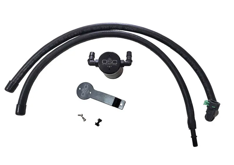 J&L Oil Separator For 2020–2022 Ford Explorer (2.3L Ecoboost) – Driver-Side Mount, 3.0 Micron Filtration, Black Anodized Housing 1