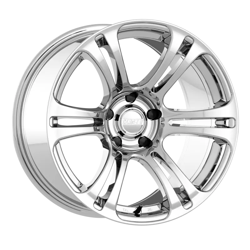 Kansei K16 Neo Chrome Alloy Wheel – 18X9.5 In, 5X100 Mm Bolt Pattern, +22 Mm Offset 1