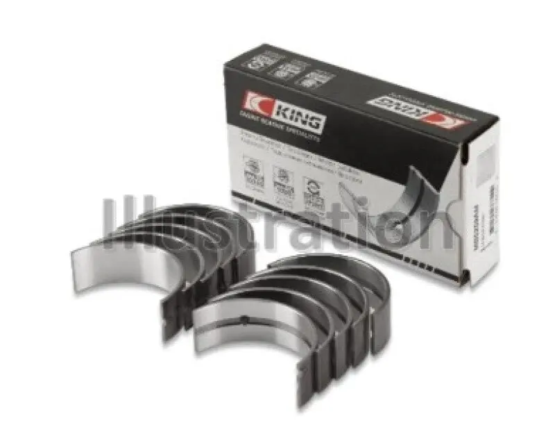 King Engine Bearings Main Bearing Set For Toyota 3E Engine – Oversize +0.25Mm 1