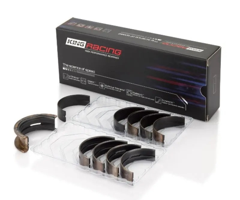 King Performance Main Bearing Set For Ford 2.0L/2.3L 8V Engines (.026" Oversize) 1