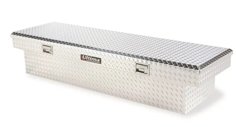 Lund Ultima Crossover Toolbox – Single-Lid, Brite Finish, Fits 1982–2005 Chevy S10 Long-Bed Trucks 1