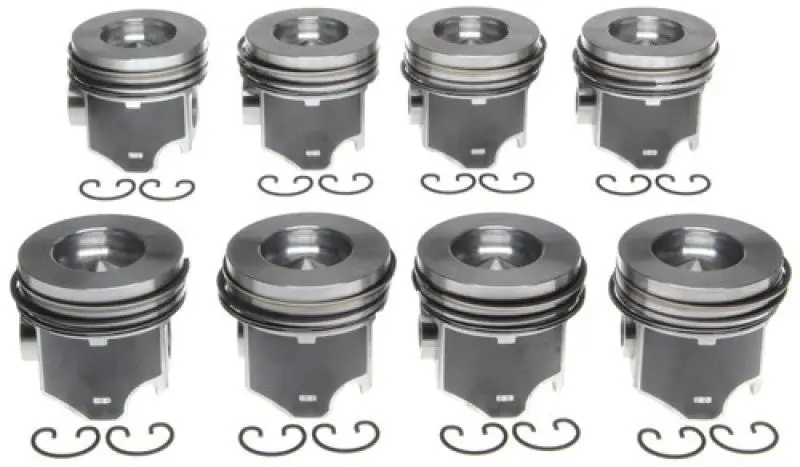 Mahle Oe-Grade Piston Set For Cummins 5.9L Isb Diesel (6-Cylinder, +0.040", With Piston Cooling Jets) 1