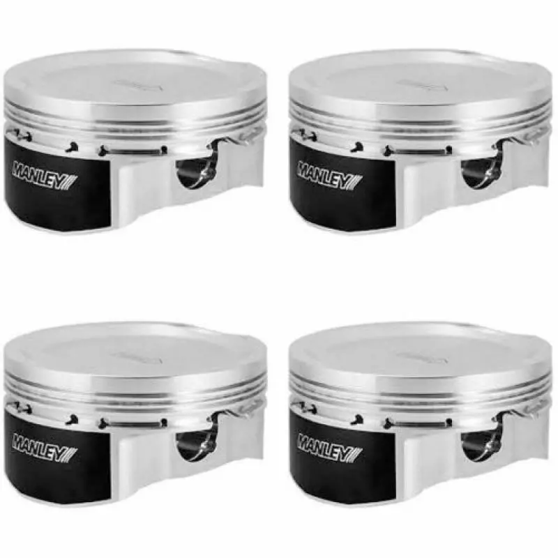 Manley Subaru Ej257 99.55Mm +.25Mm Bore 8.5:1 Dish Platinum Series Piston Set With Rings 1