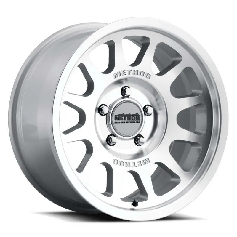 Method Mr703 Beadgrip Off-Road Wheel – 17X8.5", Zero Offset, 6X5.5", 106.25Mm Cb, Machined & Clear-Coated 1