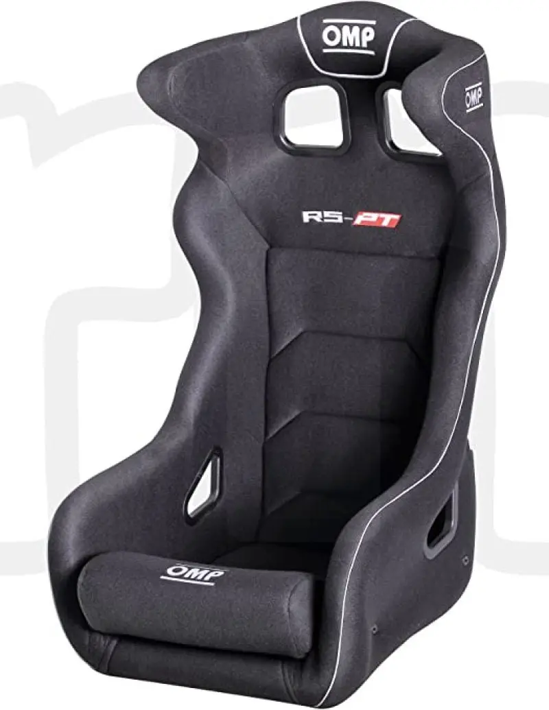 Omp Rs-Pt2 Racing Seat – Black Fabric/Alcantara 1