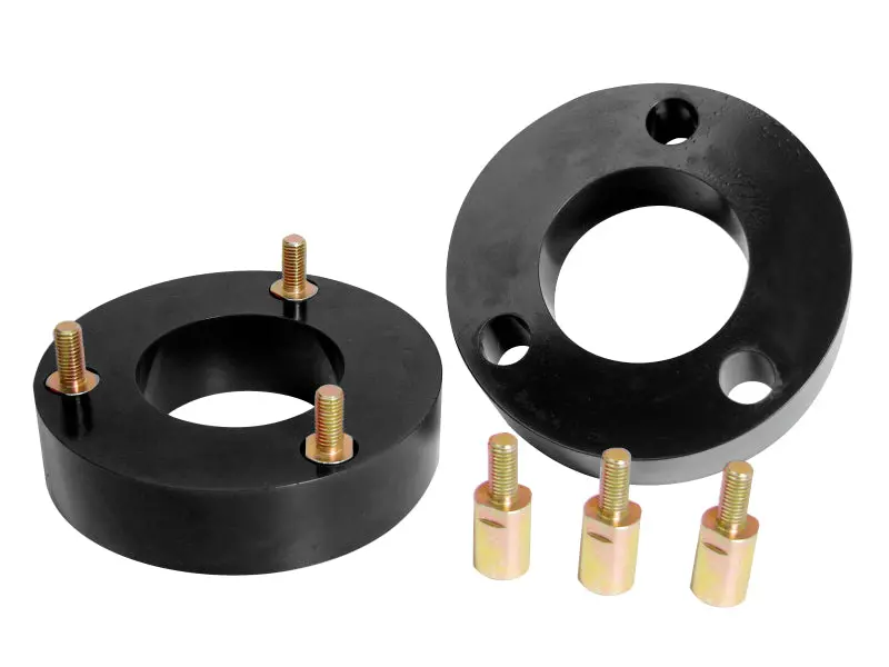 Prothane 04-08 Nissan Titan Front Coil Spring 2In Lift Spacer - Black 1