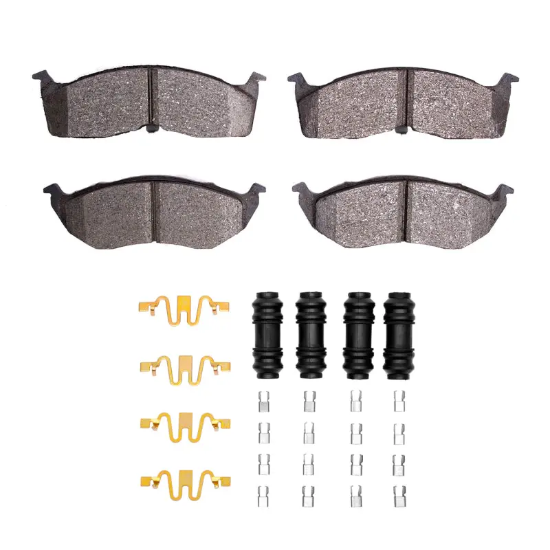 R1 Front Brake Pad & Hardware Kit For 1995–2005 Chrysler Neon – Oe-Style Optimum Replacement 1