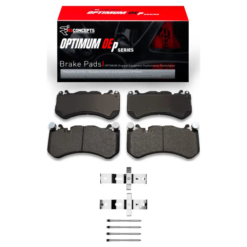 R1 Optimum Oe-Style Brake Pad & Hardware Kit – Front Axle For 2007–2025 Audi Rs7 1