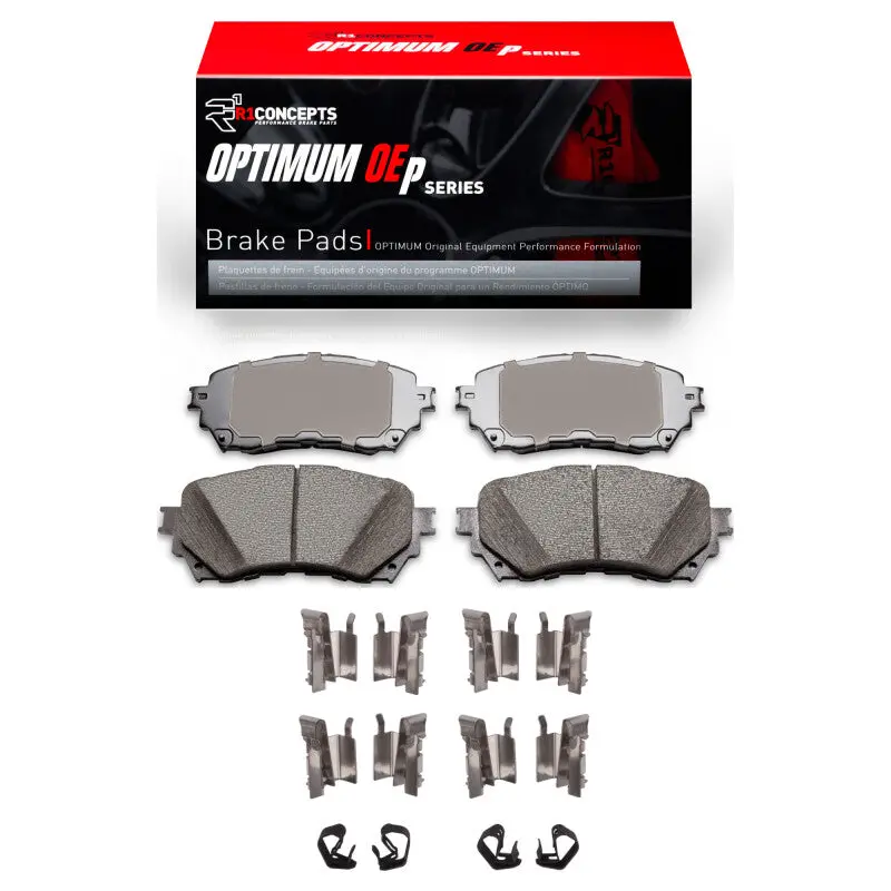 R1 Optimum Oe-Style Front Brake Pad & Hardware Kit – Mazda 6 (2014–2021) 1
