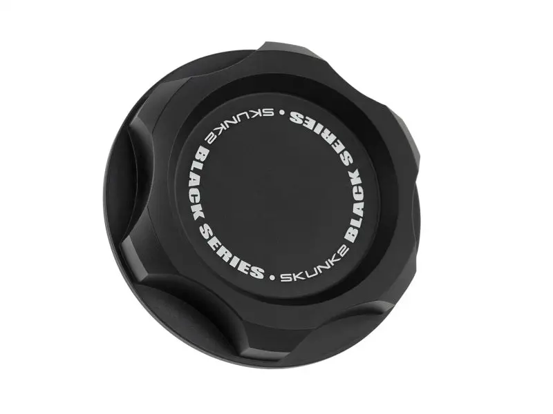 Skunk2 Billet Aluminum Oil Cap For Honda – M33×2.8 Thread, Black Series Finish 1