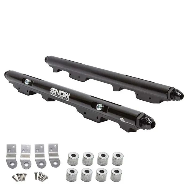 Snow Performance Ls3 60 Mm Billet Fuel Rail Kit With Injector Mounts 1